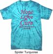 Breast Cancer Tee Hope Love Cure Tie Dye T-shirt