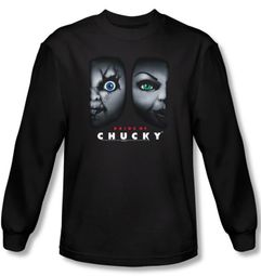 Bride Of Chucky T-shirt Movie Happy Couple Black Long Sleeve Shirt