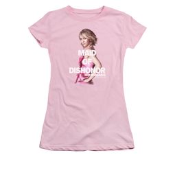 Bridesmaids Shirt Juniors Maid Of Dishonor Pink Tee T-Shirt