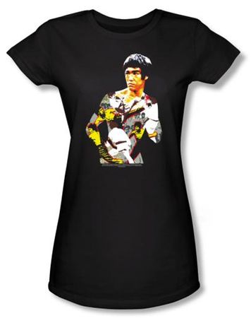 Bruce Lee Juniors T-shirt Body Of Action Black