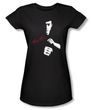 Bruce Lee Juniors T-shirt Dragon Awaits Black