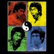 Bruce Lee Juniors T-shirt Enter Color Block Black