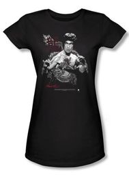 Bruce Lee Juniors T-shirt Fearless Dragon Black