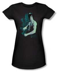 Bruce Lee Juniors T-shirt Feel Black