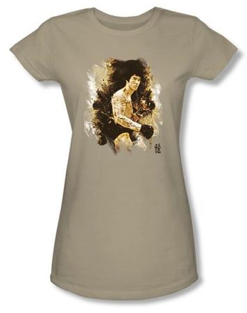 Bruce Lee Juniors T-shirt Intensity Sand