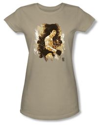 Bruce Lee Juniors T-shirt Intensity Sand