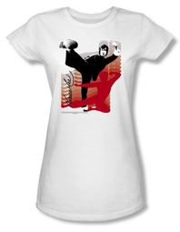 Bruce Lee Juniors T-shirt Kick It White