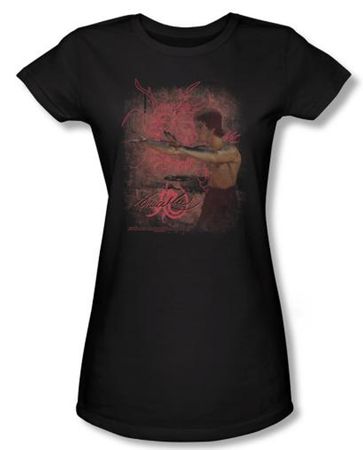 Bruce Lee Juniors T-shirt Power Of The Dragon Black