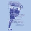 Bruce Lee Kids T-shirt Youth 10,000 Kicks Saying Light Blue