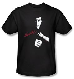 Bruce Lee Kids T-shirt Youth Dragon Awaits Black