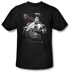 Bruce Lee Kids T-shirt Youth Fearless Dragon Black