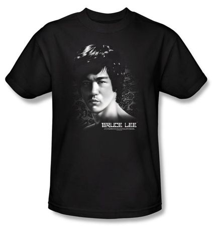 Bruce Lee Kids T-shirt Youth In your Face Black