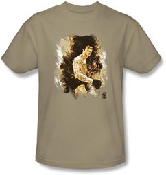 Bruce Lee Kids T-shirt Youth Intensity Sand