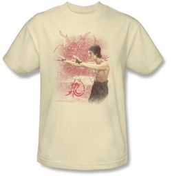 Bruce Lee Kids T-shirt Youth Power Of The Dragon Cream