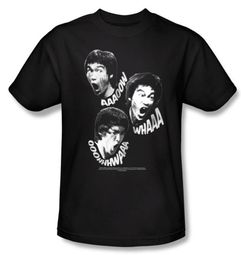 Bruce Lee Kids T-shirt Youth Sounds Of The Dragon Black