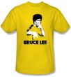 Bruce Lee Kids T-shirt Youth Suit Splatter Yellow