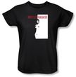Bruce Lee Ladies T-shirt Badass Black