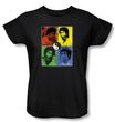 Bruce Lee Ladies T-shirt Enter Color Block Black