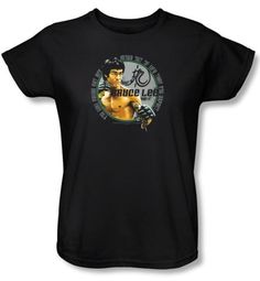 Bruce Lee Ladies T-shirt Expectations Black