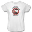 Bruce Lee Ladies T-shirt Jeet Kune Do Kung Fu Academy White
