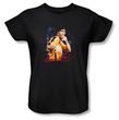 Bruce Lee Ladies T-shirt Yellow Jumpsuit Black