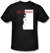 Bruce Lee T-shirt Adult Badass Black
