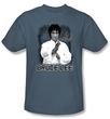 Bruce Lee T-Shirt Adult Concentrate Slate Blue