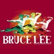 Bruce Lee T-shirt Adult Tri Color Cardinal Red
