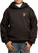 Buck Deer Patch Pocket Print Kids Hoodie