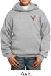 Buck Deer Patch Pocket Print Kids Hoodie