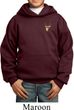 Buck Deer Patch Pocket Print Kids Hoodie