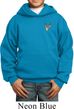 Buck Deer Patch Pocket Print Kids Hoodie