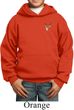 Buck Deer Patch Pocket Print Kids Hoodie