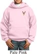 Buck Deer Patch Pocket Print Kids Hoodie