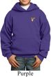Buck Deer Patch Pocket Print Kids Hoodie