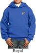 Buck Deer Patch Pocket Print Kids Hoodie
