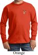 Buck Deer Patch Pocket Print Kids Long Sleeve