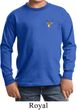 Buck Deer Patch Pocket Print Kids Long Sleeve