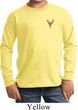 Buck Deer Patch Pocket Print Kids Long Sleeve