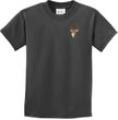 Buck Deer Patch Pocket Print Kids T-shirt
