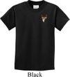 Buck Deer Patch Pocket Print Kids T-shirt