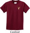 Buck Deer Patch Pocket Print Kids T-shirt