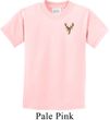 Buck Deer Patch Pocket Print Kids T-shirt