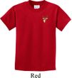 Buck Deer Patch Pocket Print Kids T-shirt