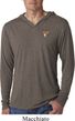 Buck Deer Patch Pocket Print Mens Lightweight Hoodie