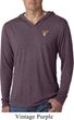 Buck Deer Patch Pocket Print Mens Lightweight Hoodie