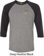 Buck Deer Patch Pocket Print Raglan Shirt