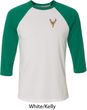 Buck Deer Patch Pocket Print Raglan Shirt
