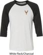 Buck Deer Patch Pocket Print Raglan Shirt