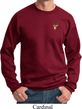 Buck Deer Patch Pocket Print Sweatshirt